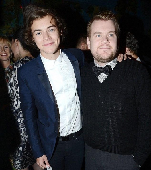 one direction,1d,1d 09.01.13,harry styles, british gq,gq event,london,james corden