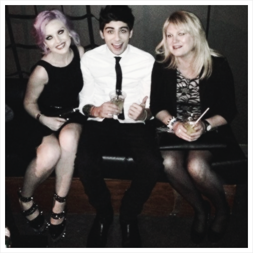 one direction,1d,madison square garden,msg new york 03.12.12,#1dmsg,zayn malik,perrie edwards,zerrie,zayn and perrie,after party,perrie's mum