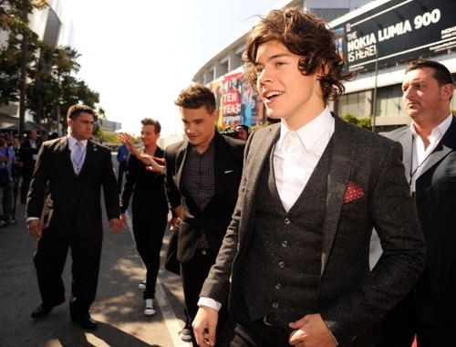 1D ai VMA’s 2012, red carpet | One Direction